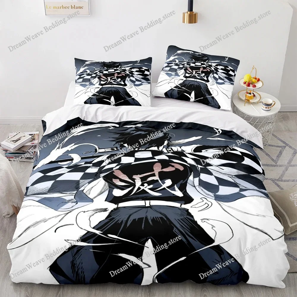 

Anime Rengoku Kyoujurou Tanjirou Duvet Cover Cartoon Bedding Sets Bed Set Quilt Comforter Covers Home Textiles USEuropeUK Size