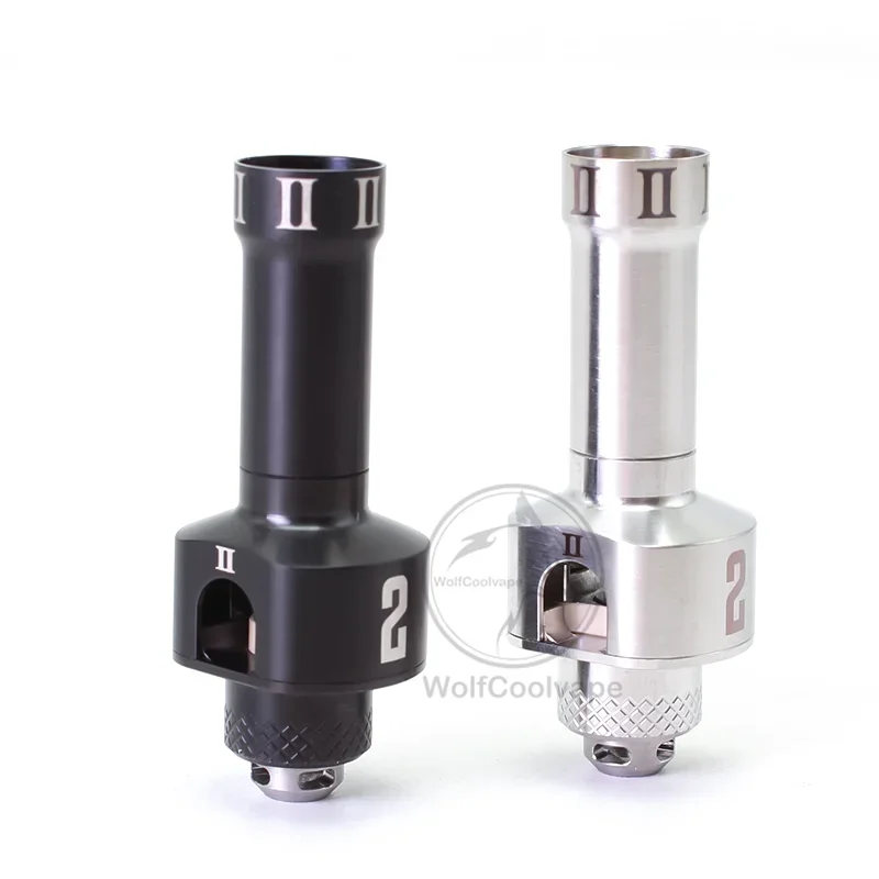 WOLFCOOLVAPE NT2U สไตล์ RBA Bridge สําหรับ BB Billet Boro Mod Vape 8 Air Pins 1.0 - 4.0 มม. Rebuildable Tank Atomizer