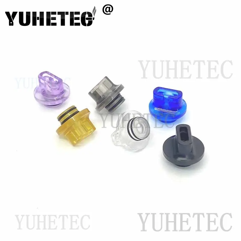 1ชิ้นปลายหยด510 MTL ปากเป่าต้านทานความร้อนอุปกรณ์เสริมเครื่องยนต์ RDA คุณภาพสูงฝาด้านบน