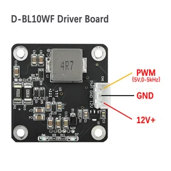 12V 80W Blue Laser Driver Board for CNC Laser Engraving Cutting Module Head PWM/TTL D-BL10WF Adapter Board