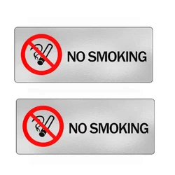 1 piece non-smoking area coffee shop wood sign design hanging decoration home café bar wall decoration wood sign home