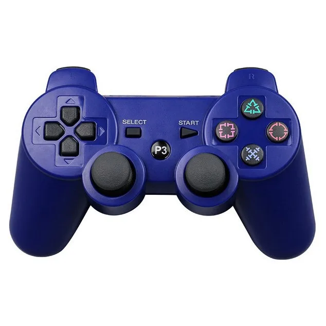 Manette de jeu sans fil Bluetooth à double vibration, joystick ergonomique pour PC, ordinateur portable, manette de jeu universelle