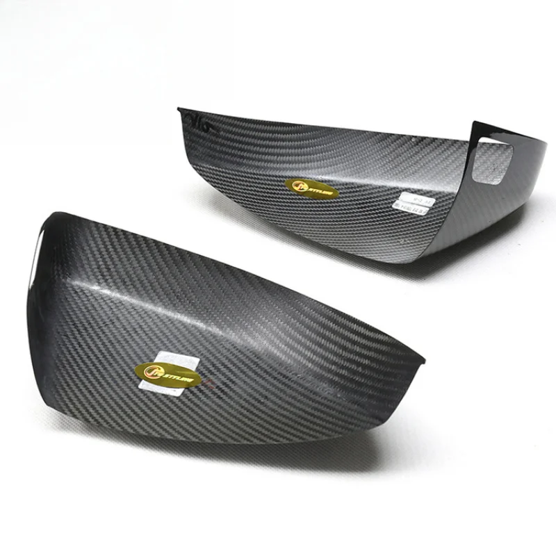 Amazon Europa Venta caliente Adecuado para AUDI A3 RS3 S3 Cubierta de espejo retrovisor adhesivo de fibra de carbono seca