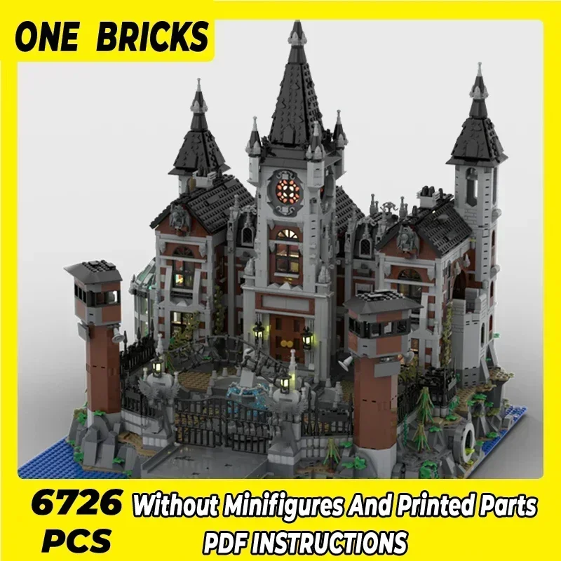 Moc قوالب بناء الأفلام الخفافيش الشهيرة نموذج مركز اللجوء التكنولوجيا وحدات كتل الهدايا لعب للأطفال لتقوم بها بنفسك مجموعات الجمعية