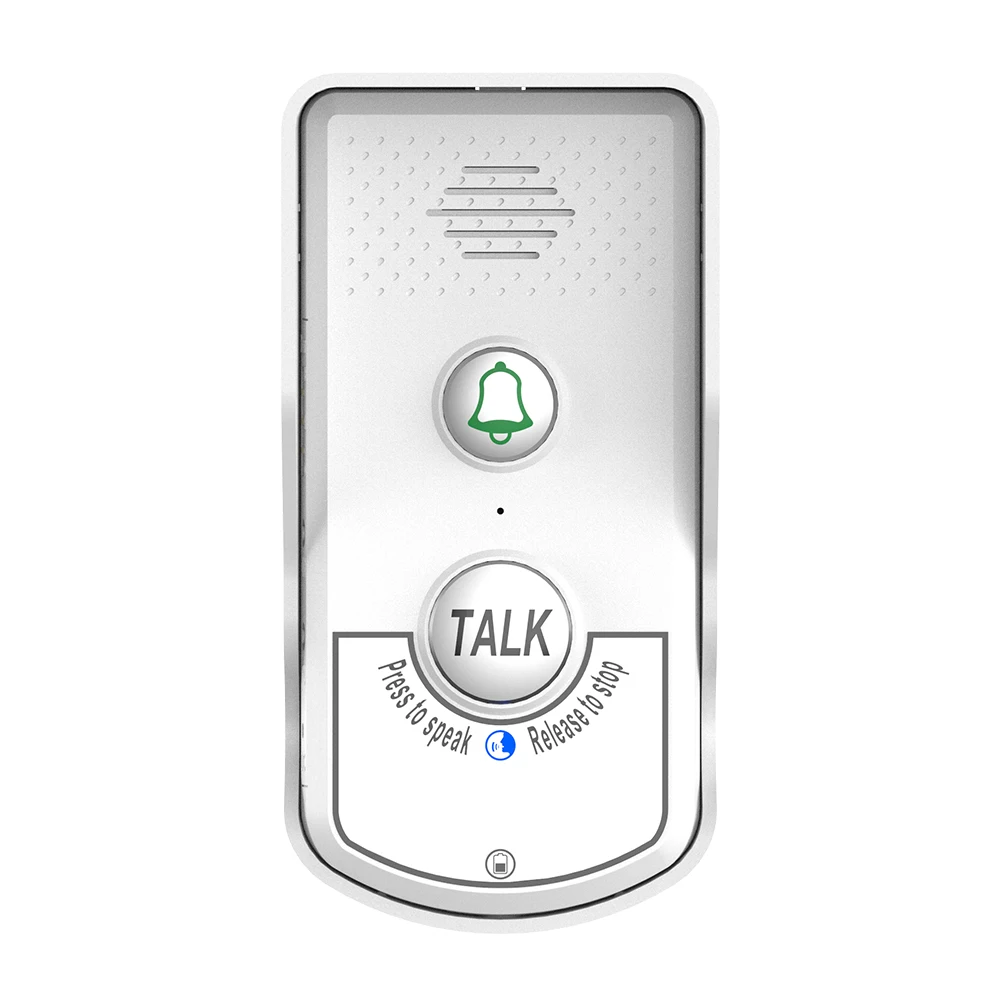Двусторонняя голосовая система связи ABS, беспроводной домофон, дверной звонок (белый)
