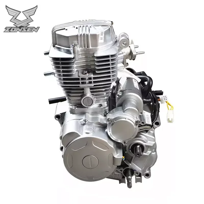 Silnik motocyklowy Zongshen 250cc, czterosuwowy, do motocykla trójkołowego
