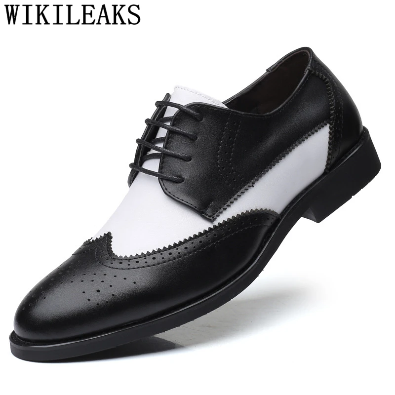 

Свадебные туфли, мужские классические парикмахерские мужские Роскошные туфли, коричневые классические итальянские туфли для мужчин, официальная модель размера плюс Ayakkabi 48