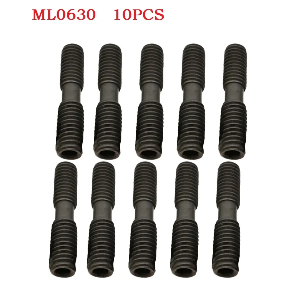 Imagem -04 - Cabeça Dupla para Turning Tool Holder Braçadeira Parafuso Acessórios Parafusos Peças de Reposição Cnc Lathe Tool Ml0620 Ml0625 10 Pcs