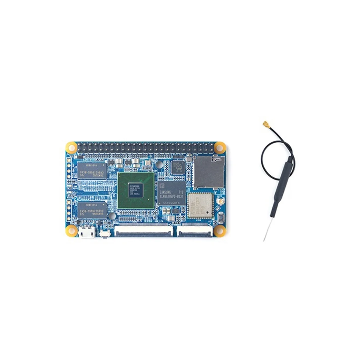안테나 포함 개발 보드, 코어 1G, 8G, EMMC, WiFi, BT 기가비트 이더넷 포트, Lubuntu, 안드로이드 7.1.2, CORE6818, S5P6818
