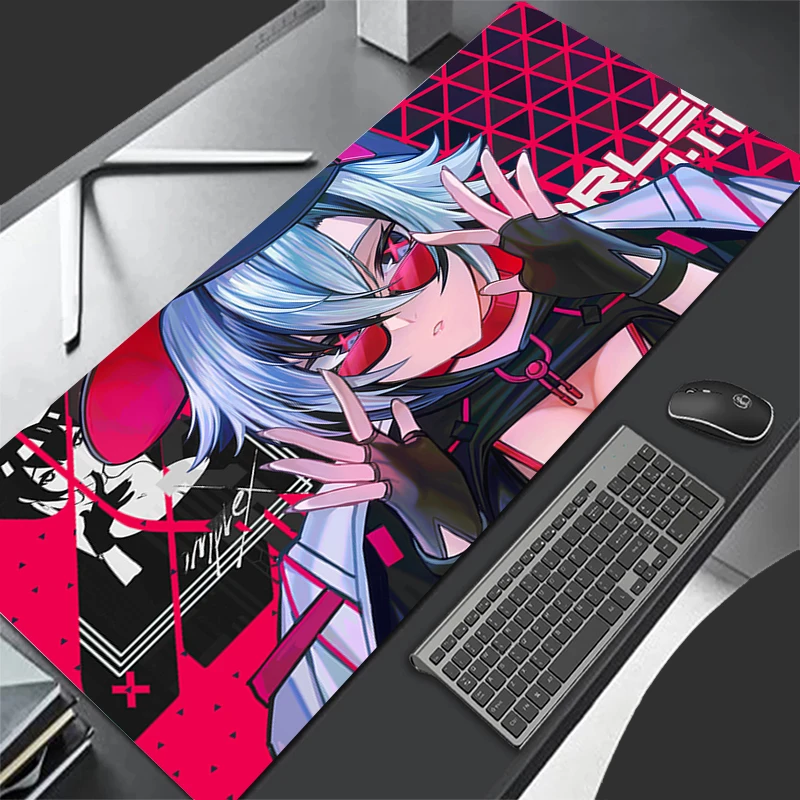 

Genshin Impact Mouse Pad Laptop Extend Gamer Cabinet Keyboard Rug Arlecchino Anime Sexy Girl Desk Mat PC Gaming Mousepad Carpet