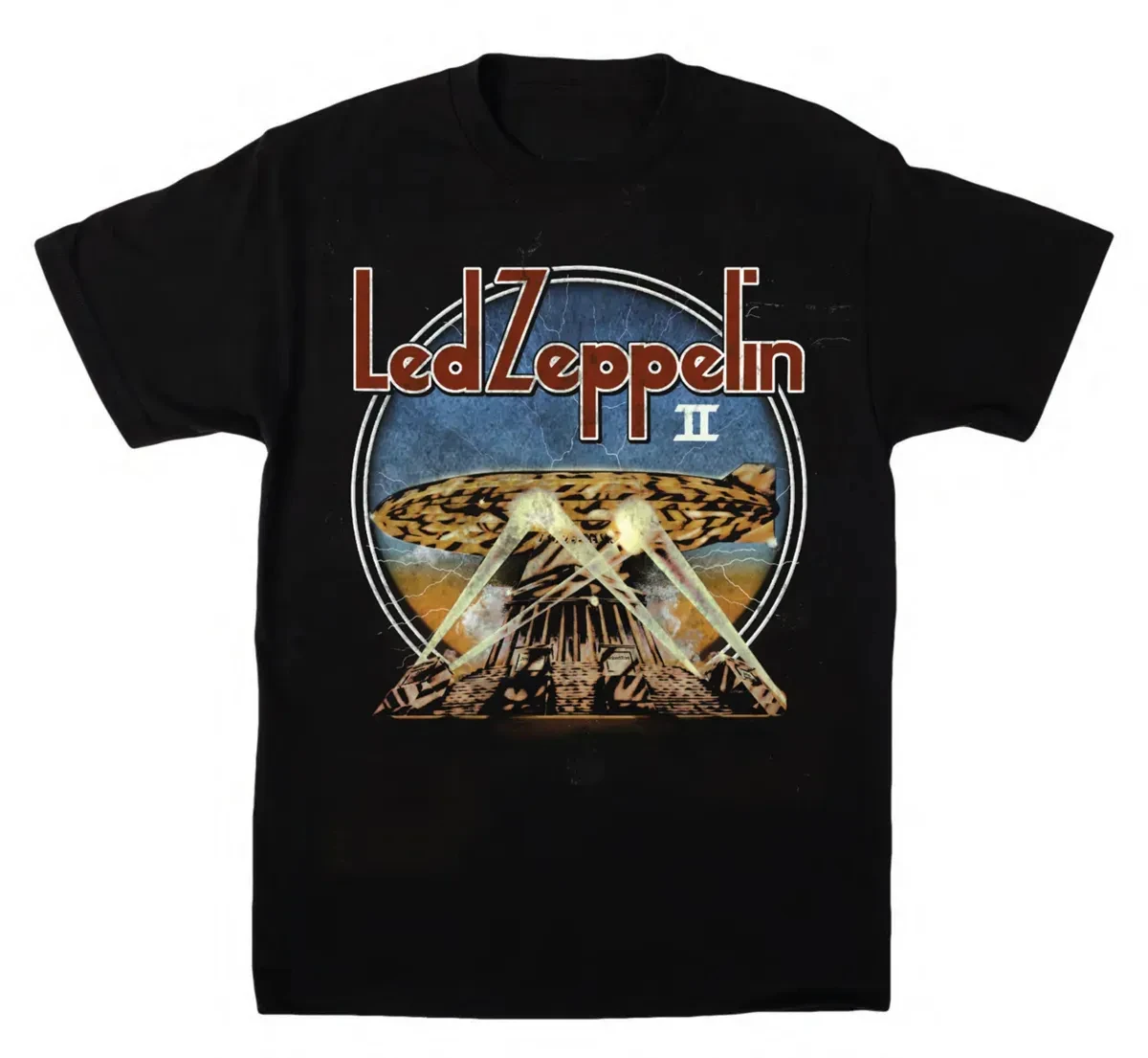 

Led Zeppelin T Shirt 2026 New Icarus Album Graphic 100% Cotton Men Women Oversized 70s Classic Rock Vintage Streetwear Top