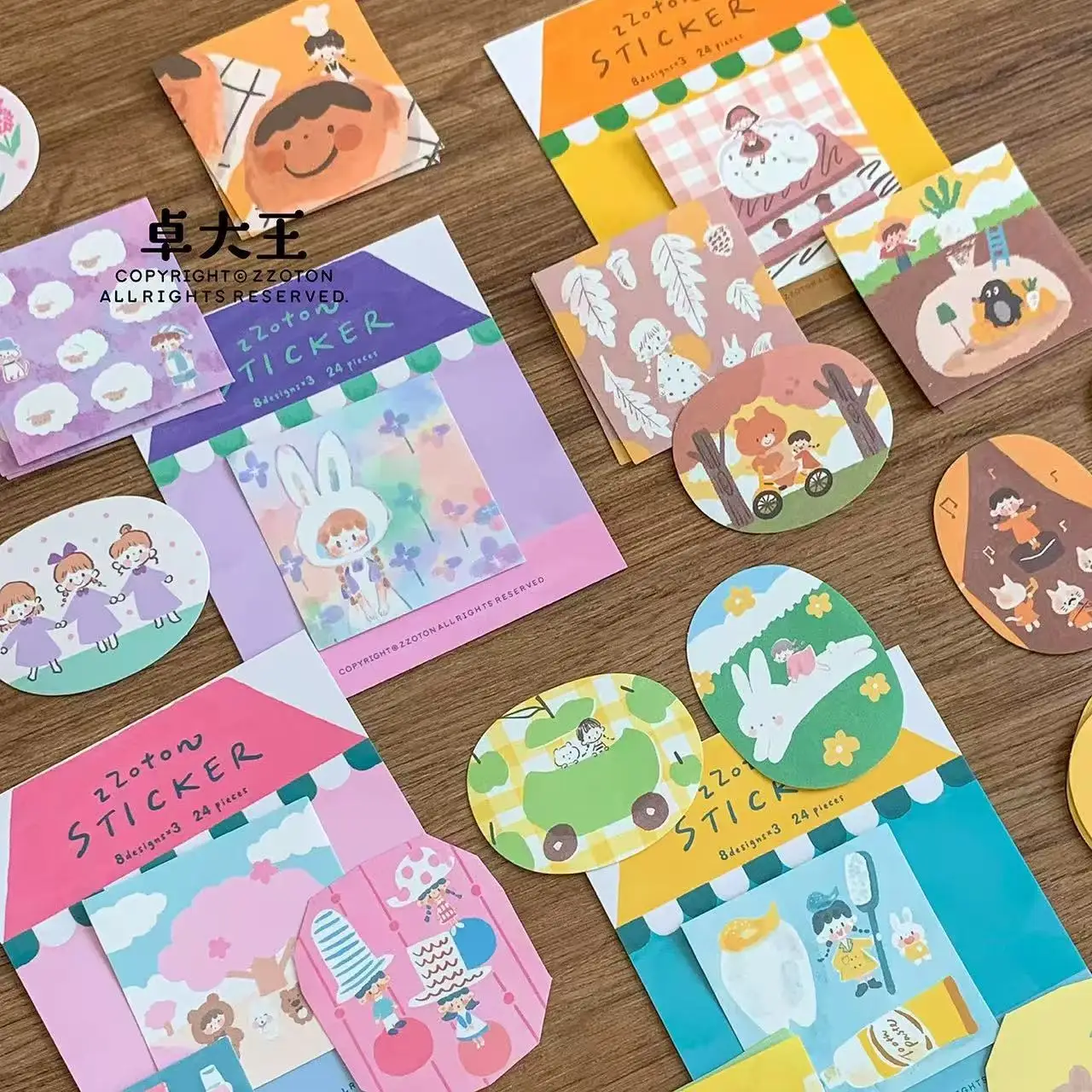 1pcs/1lot Decorative Adhesive Tapes Graffiti with a sloppy style Scrapbook Junk Journal Japanese Masking Scrapbooking Stickers