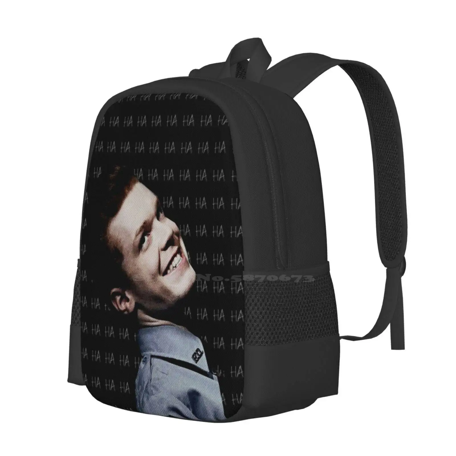 Hahaha Hot Sale Backpack Fashion Bags Cameron Monaghan Jerome Valeska Smile