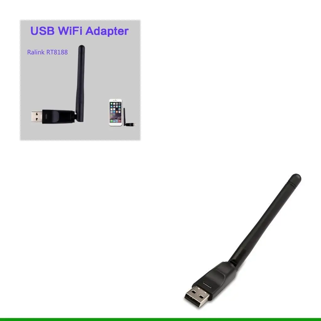 

U55C Беспроводной USB-адаптер локальной сети 2,4 ГГц WiFi-ключ Ethernet-передатчик 150 м