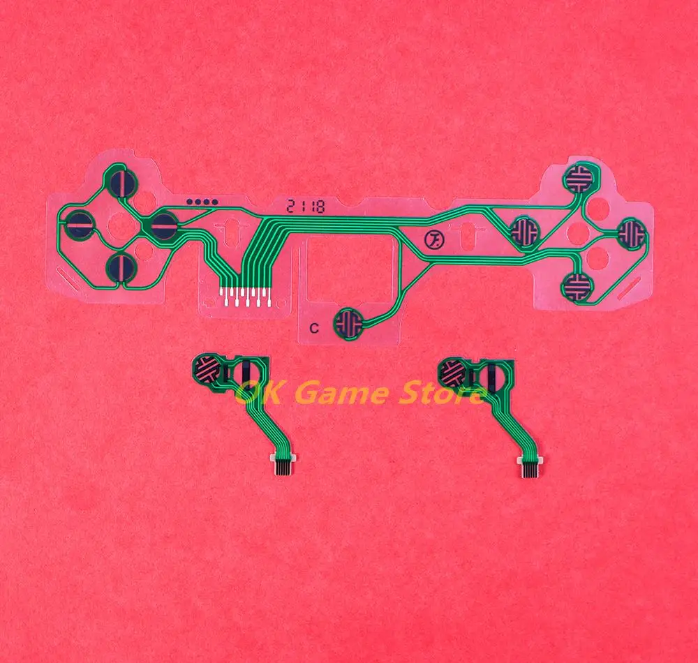 1set Original Conductive Film LR Cross Key Flex Button Ribbon Cable For Playstation5 PS5 V1 V2 V3 Repair Part Accessories