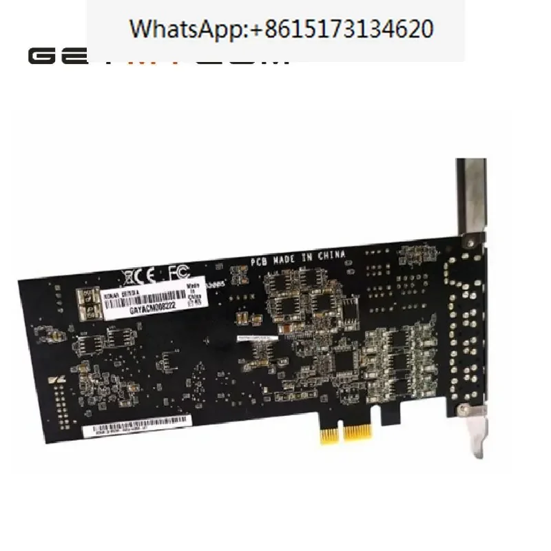 Getmycom Original For Xonar DX Built-in 7.1 PCI-E Half-High DTS Dolby Sound Card  Surround HIFI Sound Card