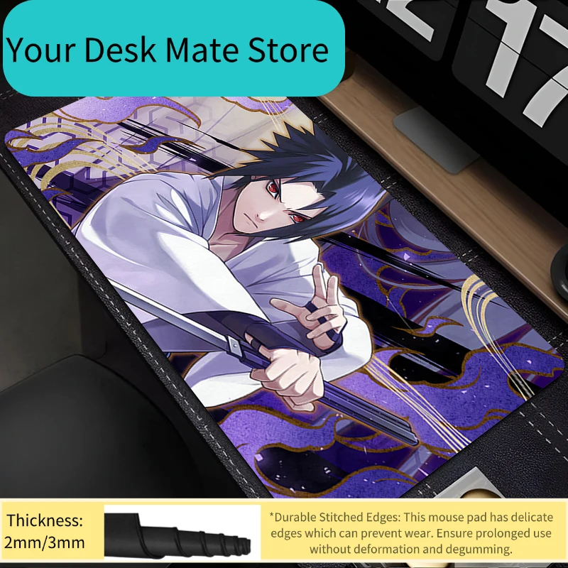 

Mouse Pad Naruto Office Laptop Gamer Keyboard Non-Slip Mousepad Pc Computer Desk Mat Gaming Pad Mouse Mats For Best Gift