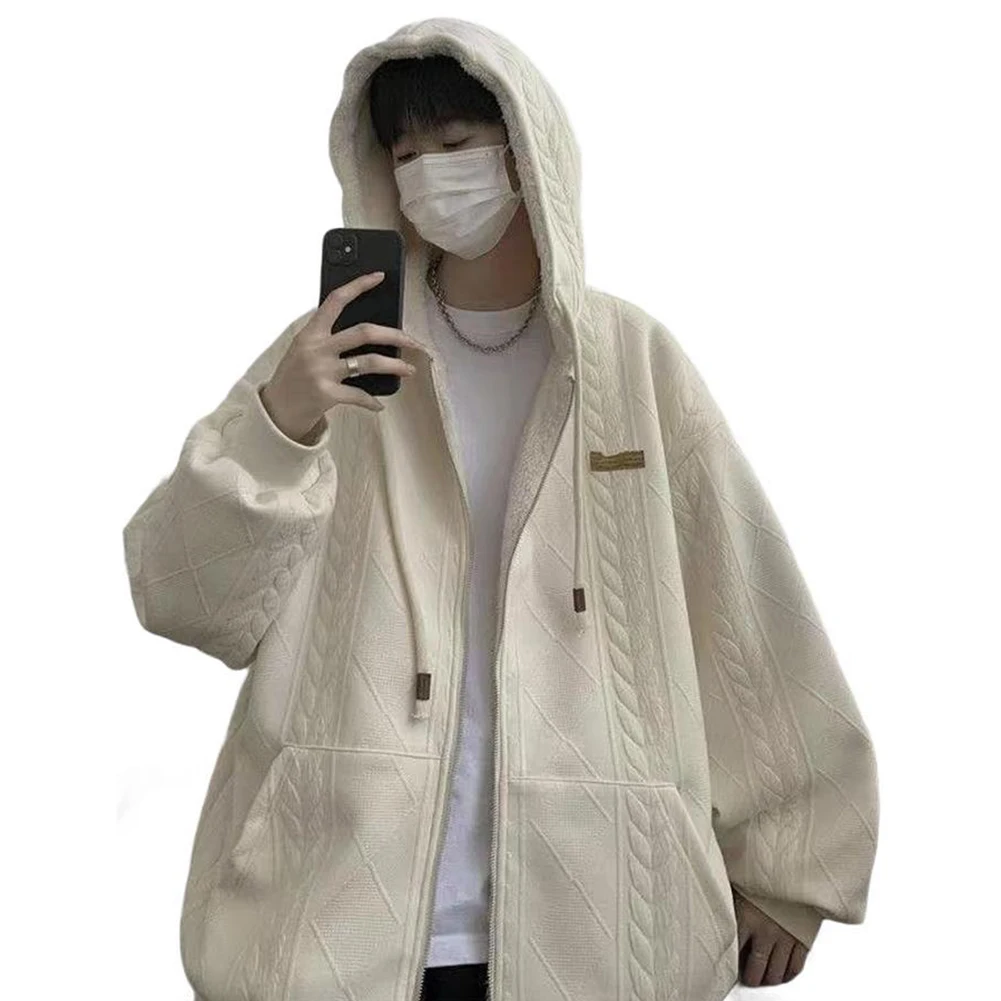 

Loose Fit Jacket Casual Windbreaker Casual Occasions Casual Daily Use Hooded Neckline Style Long Sleeve Design