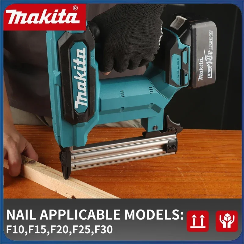 

Makita 100-Nail Capacity,Cordless, Ideal for Flooring, Shelving & DIY Wood Projects 18V Lithium-Ion Nail Gun, 6.0Ah Battery Tool