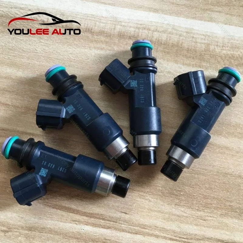

4 шт. 1465A051 FJ868 4G2182 195500-0281 топливные форсунки для Mitsubishi Galant 2004-2012 Eclipse 2006-2012 2,4L L4 автозапчасти