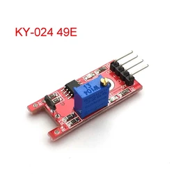 KY-024 Linear Magnetic Hall Sensor Board Switch Speed Counting Hall Sensors Module for Arduino Diy KY024 Hall Sensor