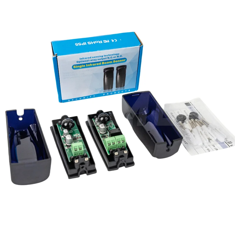 Garagentor-Sicherheits-Infrarotstrahlsensor, IP55 Wetterfeste Fotozelle für Rolltore und Schiebetore – Detail 10