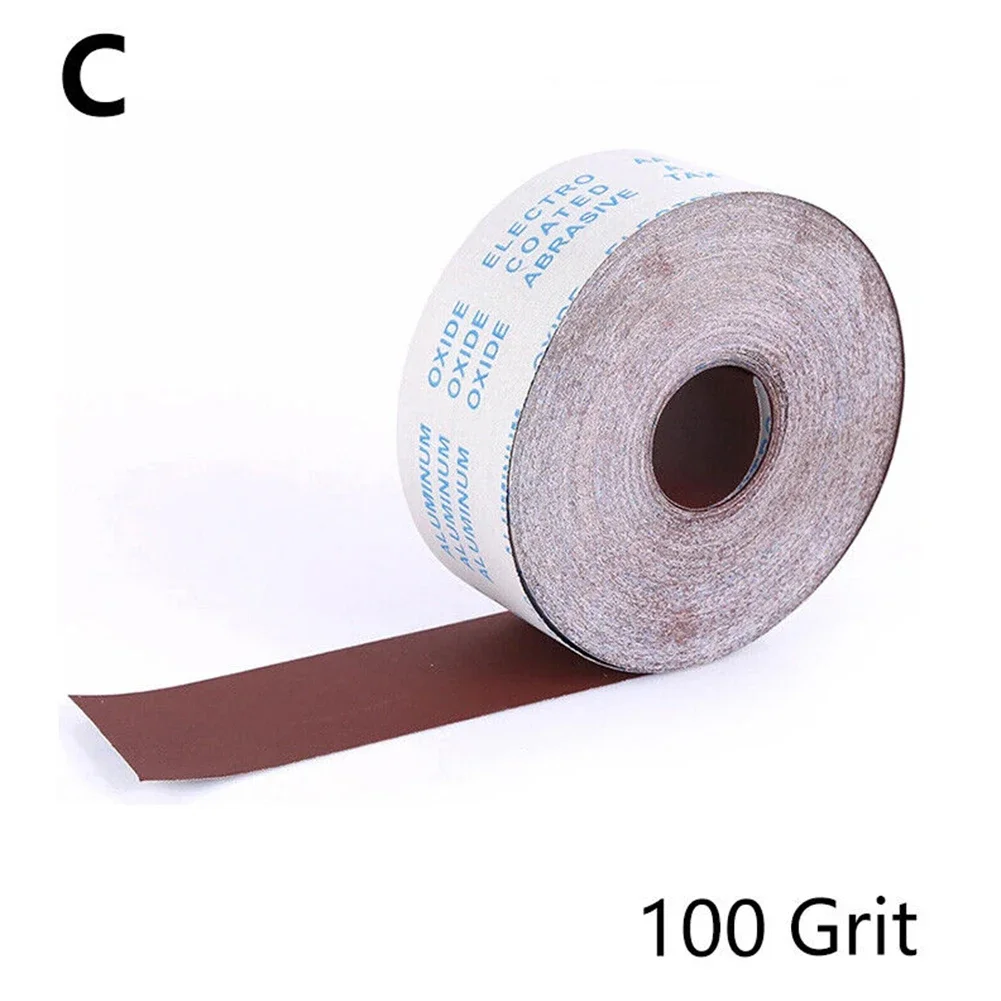 Aluminum Sandpaper Sandpaper Roll 80-800 Grit Metalwork Non-staining Coating Water Resistance Water Resistance