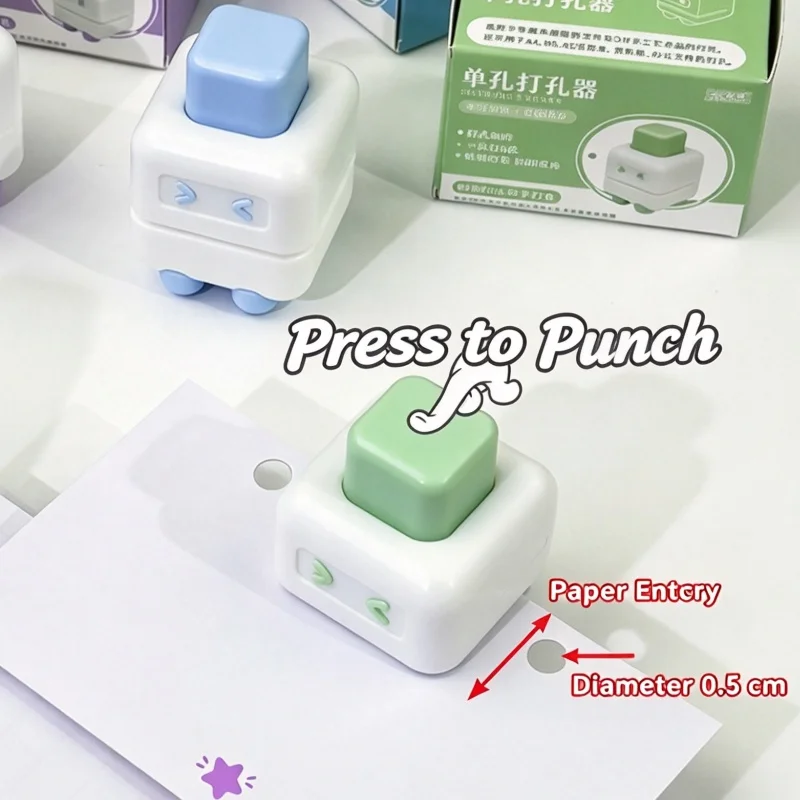 5mm Mini Drilling Machine Multi Functional Punching Stationery DIY Manual Punching Machine For Book Paper