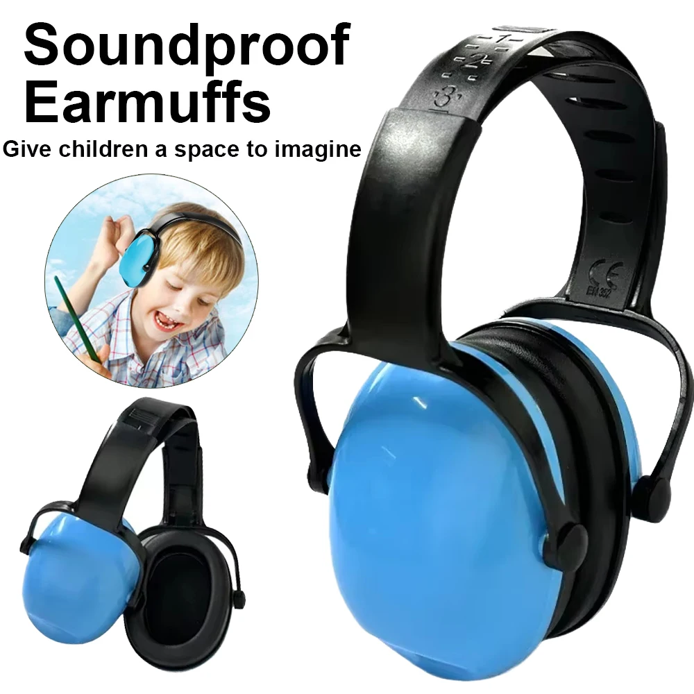 YHKEMA K50 3-15 Years Old Child Baby Hearing Protection Safety Earmuffs Noise Reduction Ear Protector for Children Earphone