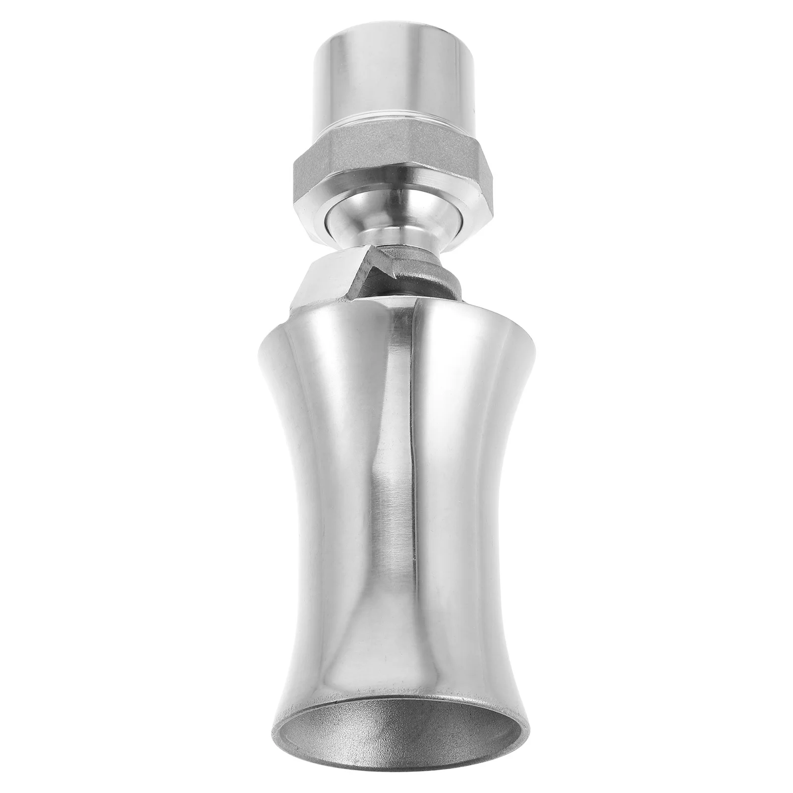 

1pc Fountain Spray Nozzle Stainless Steel Adjustable Water Feature Nozzle For Garden Pond Park Landscape Mushroom Sprinkler