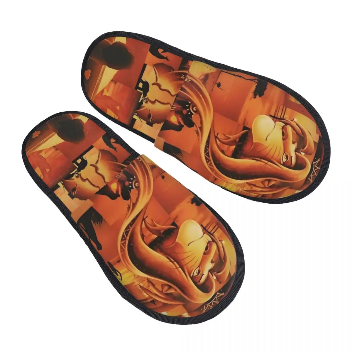 

Custom The Lion King Soft Memory Foam House Slippers Women Lion Anime Comfy Warm Anti-skid Sole Slipper