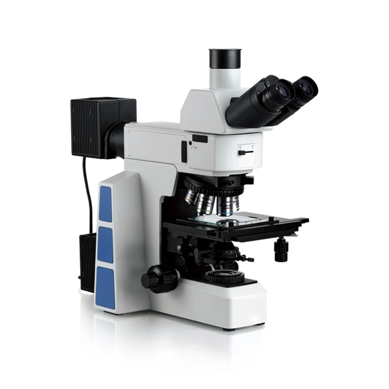 Microscope trinoculaire réflexion, transmission, interférence différentielle VMX50M