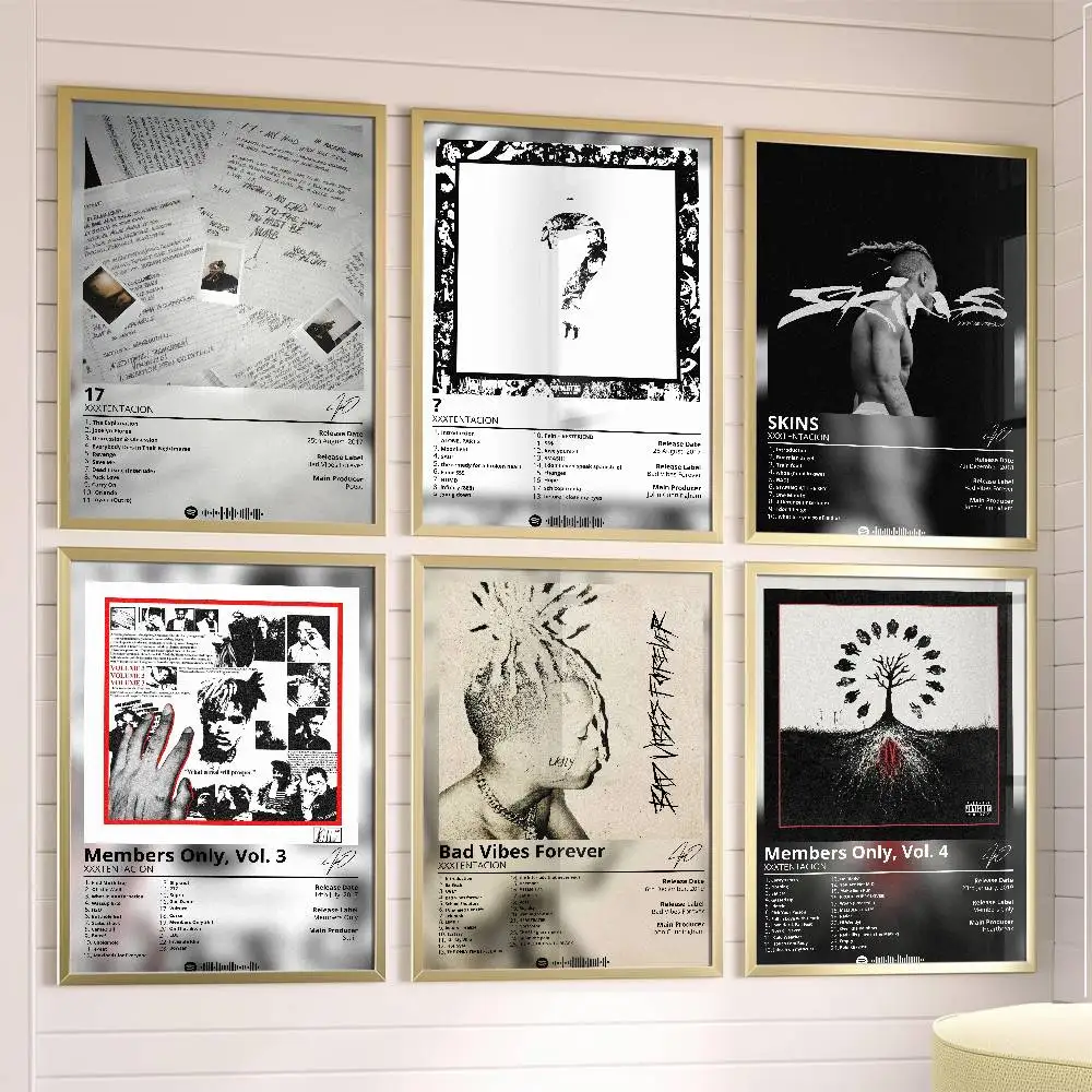 Xxxtentactions المشارك حائط لوح رسم صورة فنية غرفة المعيشة ديكور غرفة نوم المنزل #1