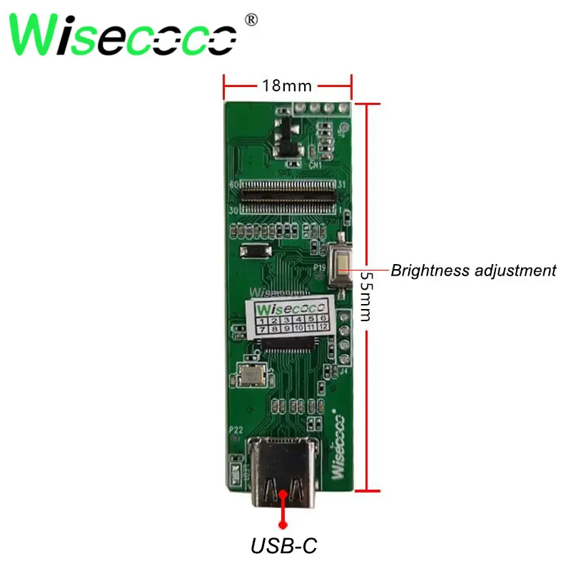 Micro AMOLED OLED para AR Head Mounted Displays, Near Eye, Visão Noturna, Gunsight Display, 0.39 ", 1920x1080