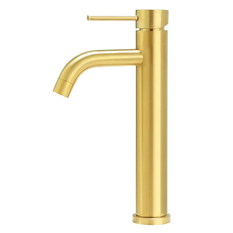 

Watermark Wels Single Handle Hole 304 Stainless Steel Bathroom Basin Sink Tap Taps Mixer Faucet for Bathroom