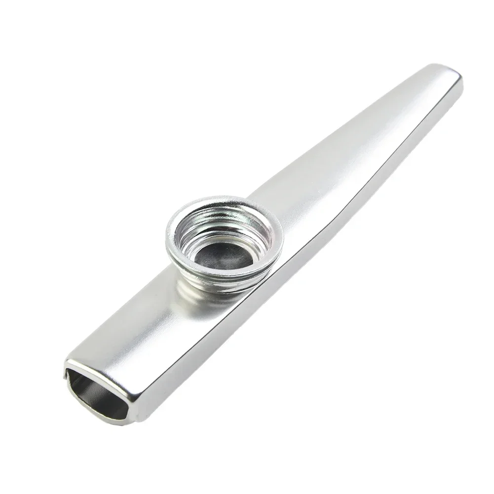 

Harmonica Metal Kazoo Aluminum Beginner Flute Guitar Partner Light Weight Metal Kazoo Mouth 2.5cm High Quality