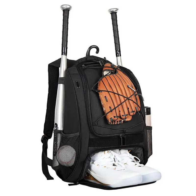 

Baseball Bag Youth Boys Baseball Bag Baseball Backpack With Shoe Compartment Large Capacity Youth Baseball Backpack Baseball Bat