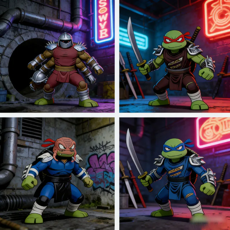 

Оригинальная фигурка Шредера из TMNT NECA, игрушка-черепашка-ниндзя, 7-дюймовая фигурка по манге, подарок по мотивам Эстмана и Лейрда