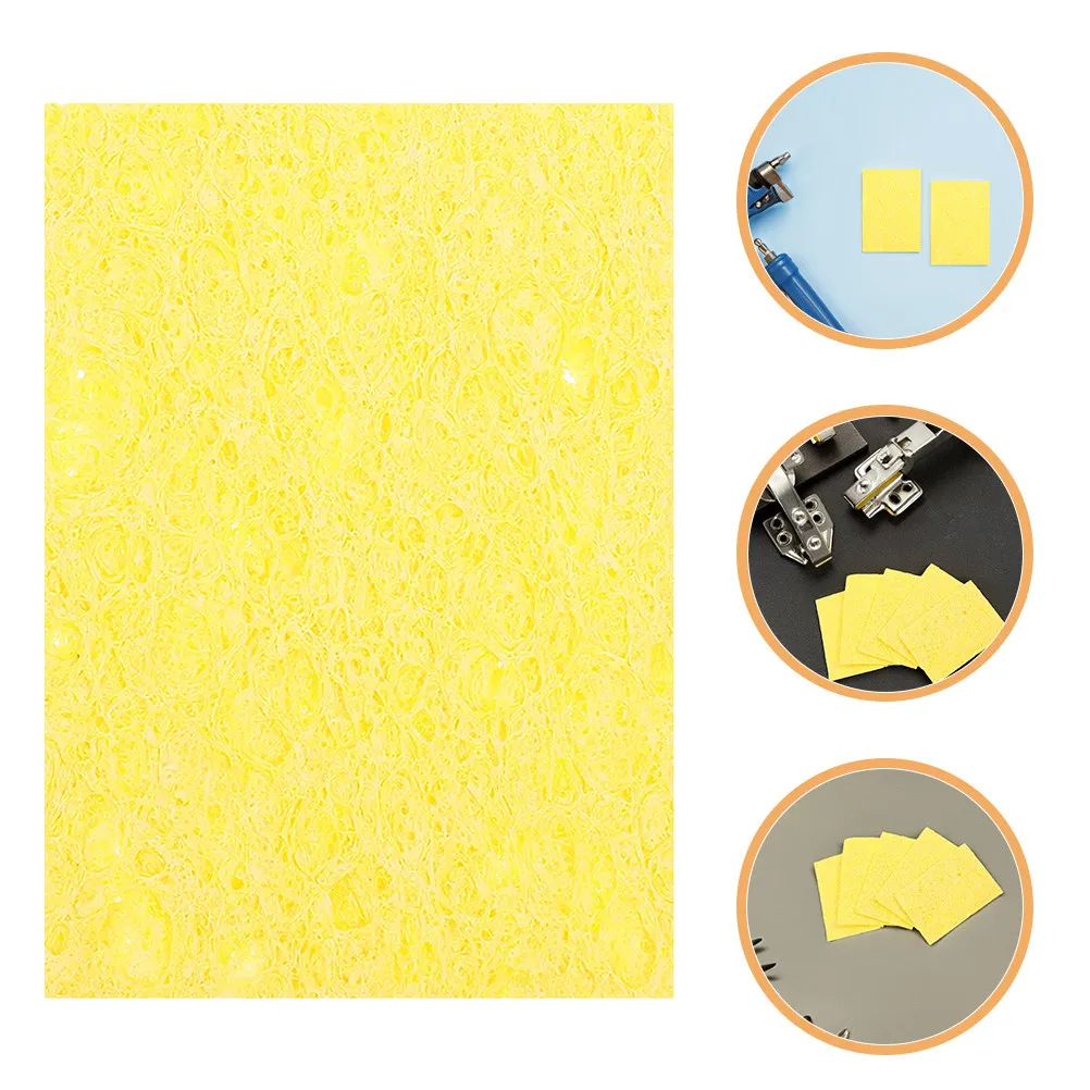 

Набор из 10 губок для очистки наконечников паяльника, высокоабсорбирующие, простые в использовании, для паяльных станций, губки для очистки припоя, для сварки