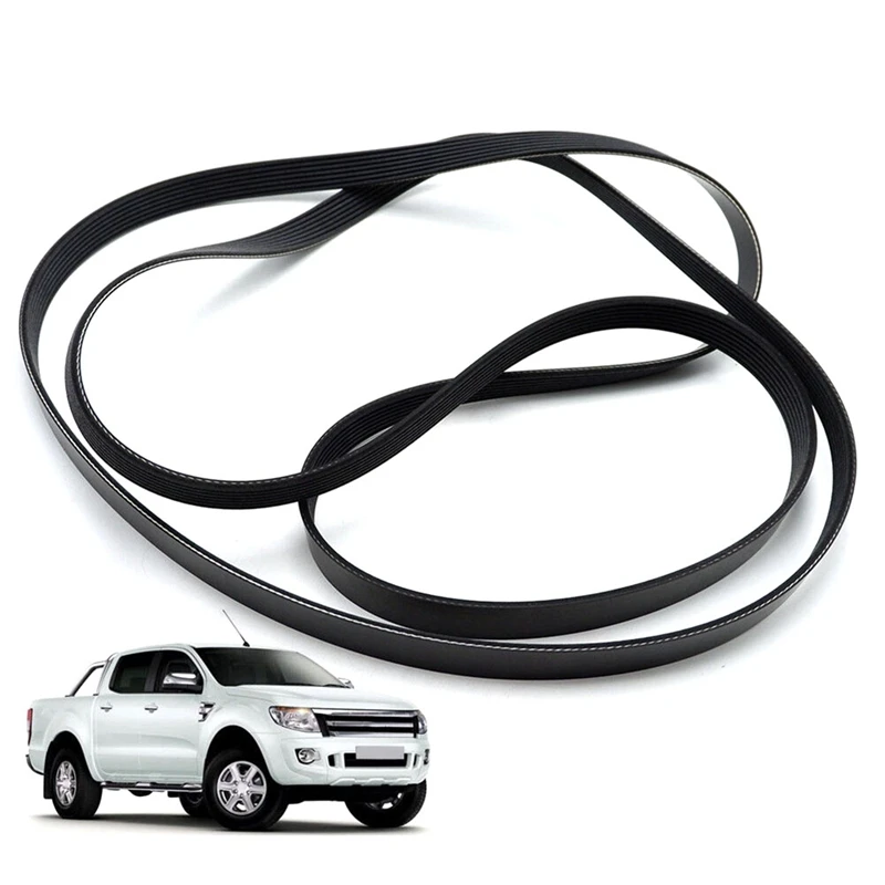 Car Engine V-Belt Fan Belt For Ford Ranger Mazda BT50 3.2L 7PK3105 UHY0-15-909 AB39-6C301-CB / AB396C301CB