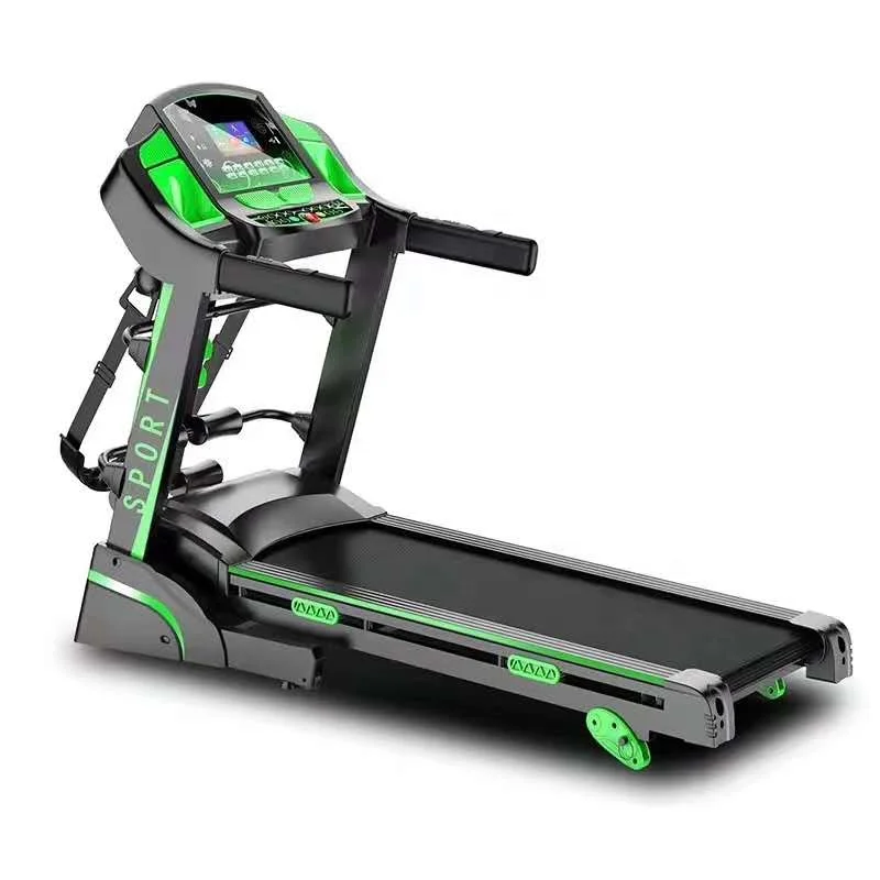Cinta de correr eléctrica plegable para Fitness en casa, máquina deportiva de una sola función con pantalla Lcd, máquina para correr, almohadilla para caminar
