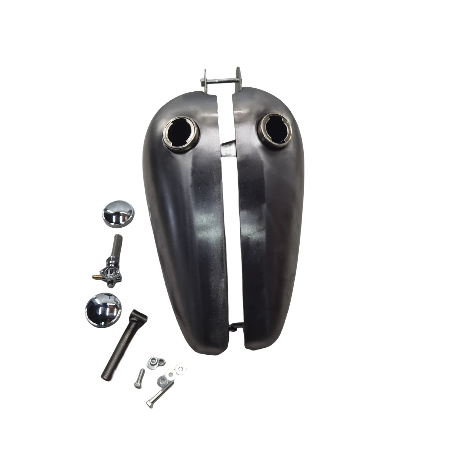 

Motorbike 8.6 L Petrol Gas Fuel Tank Oil Elding Can For Harley Old Models 1936-1984 with 107 1745cc