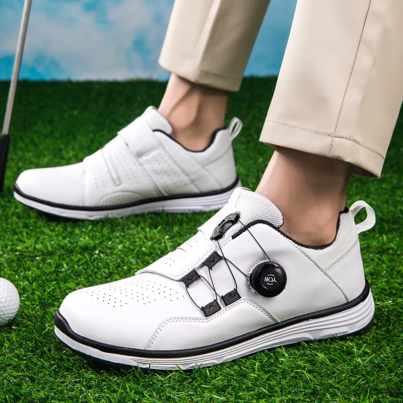 Nuevos zapatos de golf ligeros profesionales para exteriores, cómodos, antideslizantes, resistentes al desgaste