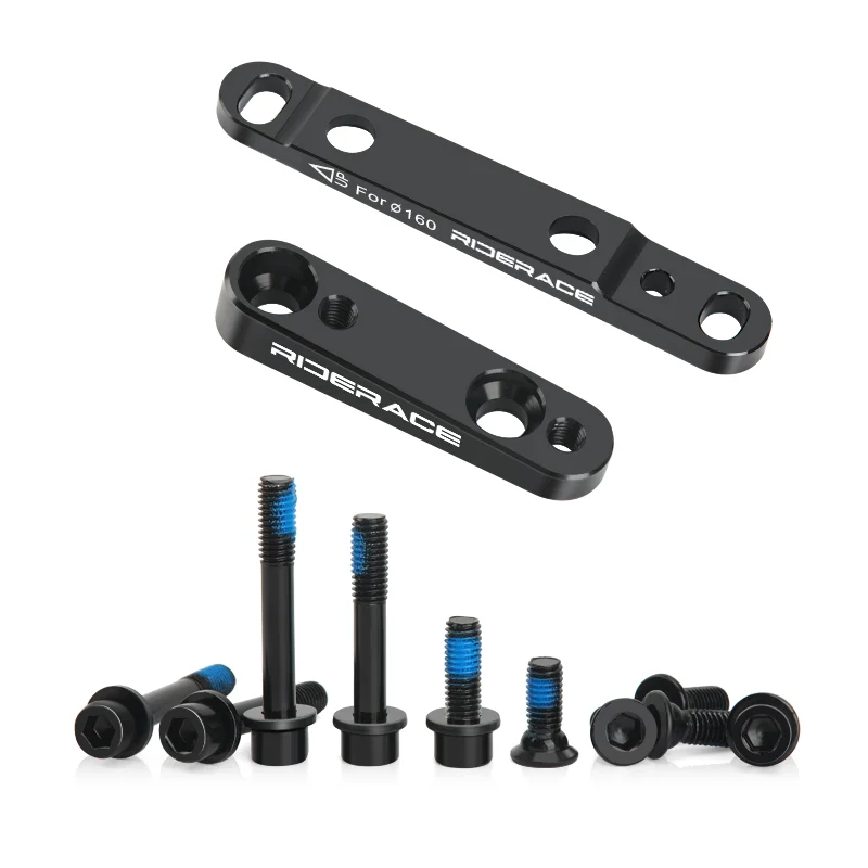 AliExpress riderace Road Bike Disc Brake Adapter Front/Rear Aluminum Alloy 140/160mm Bicycle Flat Mount Disc Brake Adapter Cycling Accessories