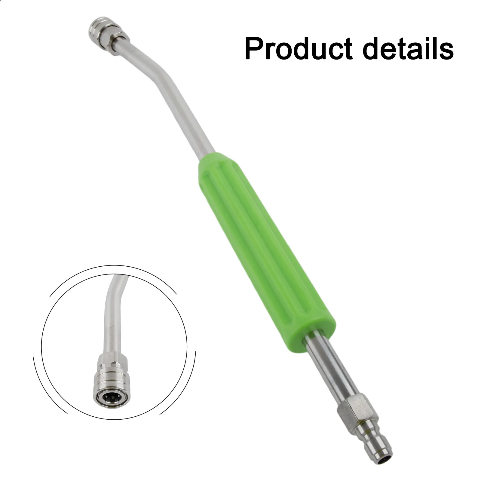 

Home Maintenance 15-Inch 15-Inch Cleaning Tool Pressure Washer Extension Tool Curved Wand Multi-surface Compatibility