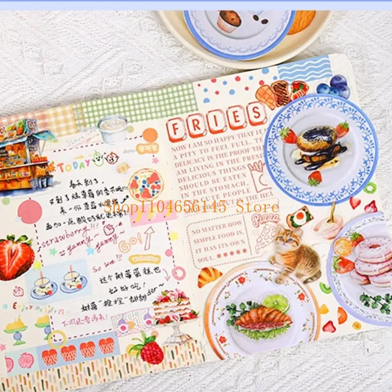 5ASD Клейк -наклейка наклеек и посуду