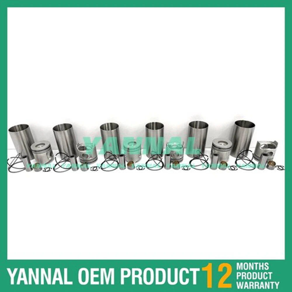 

Комплект для капитального ремонта двигателя 6X 6D34 с прокладками, подшипниками и клапанами ME220454 для Isuzu