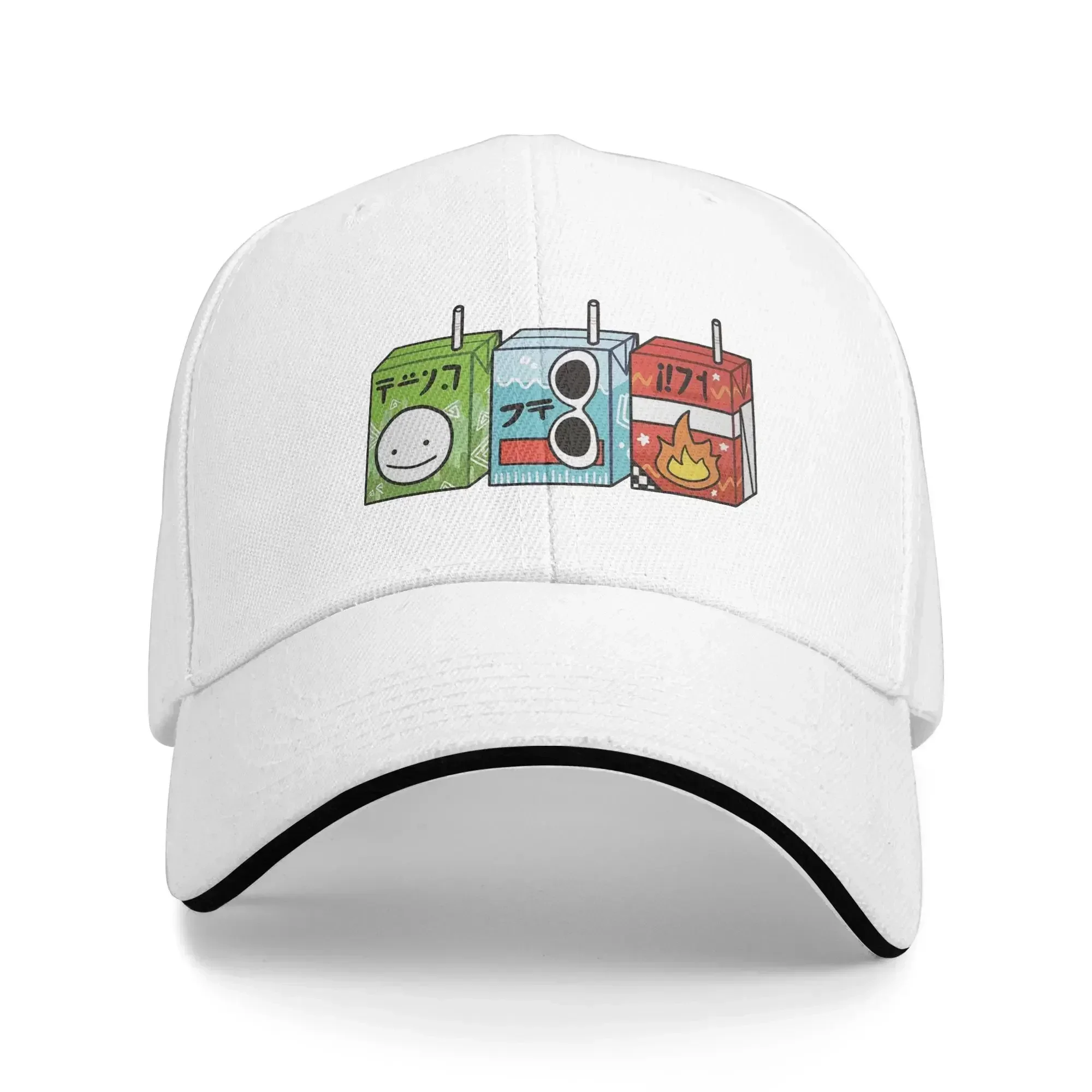 Dream Team Juice Boxes Cap Fashion Casual Baseball Caps Adjustable Hat Hip Hop Summer Unisex Baseball Hats Customizable