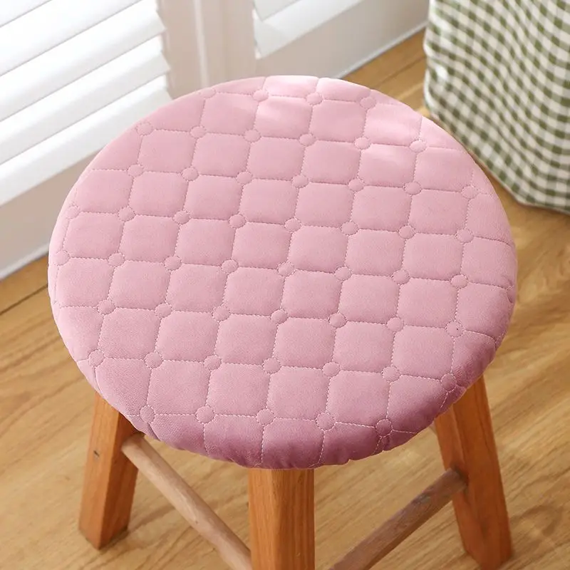 Coussin chaise coussin housses de siège rond tabouret ensemble housse ronde ensemble housse de coussin