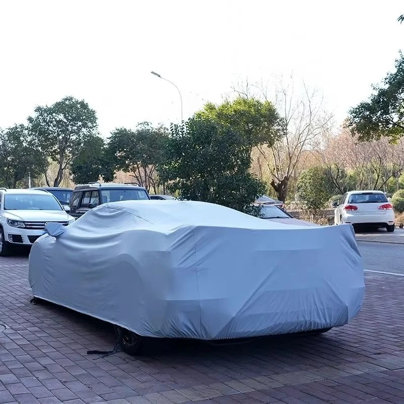 High-End Custom Outdoor Protected Elastic Car Cover Stretch Fabric Car Cover